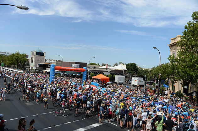 Tour Down Under start